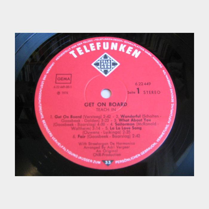 Teach-In - Get On Board (ex+/ex+)