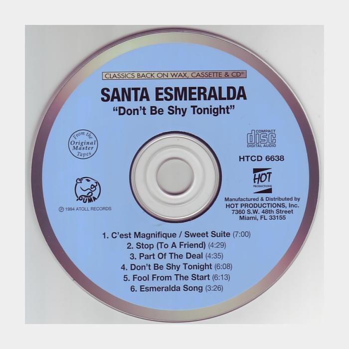 CD Santa Esmeralda - Don't Be Shy Tohight