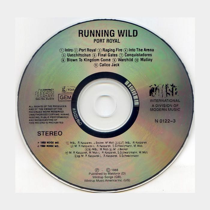 CD Running Wild - Port Royal