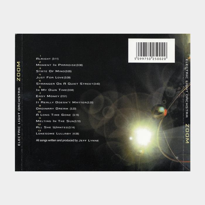 CD Electric Light Orchestra - Zoom (scratch)