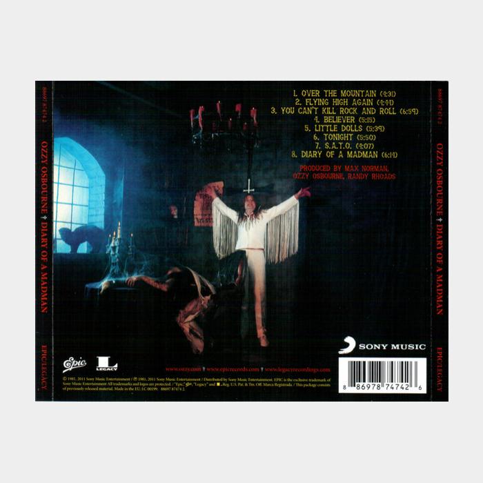 CD Ozzy Osbourne - Diary Of A Madman