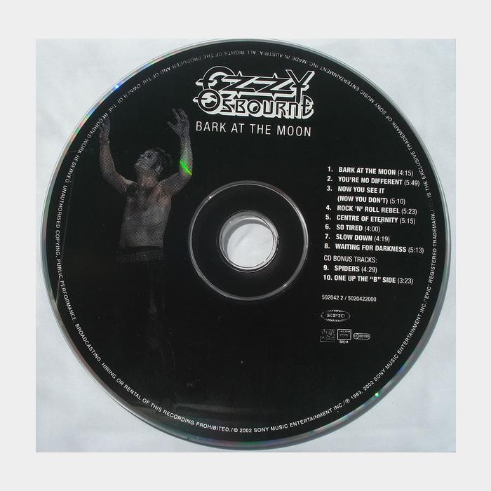 CD Ozzy Osbourne - Bark At The Moon