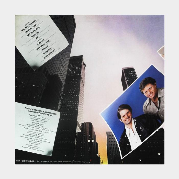 Roger McGuinn & Chris Hillman - City (ex+/ex+, obi)