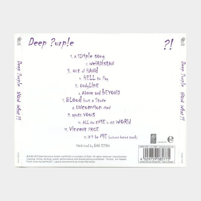 CD Deep Purple - Now What