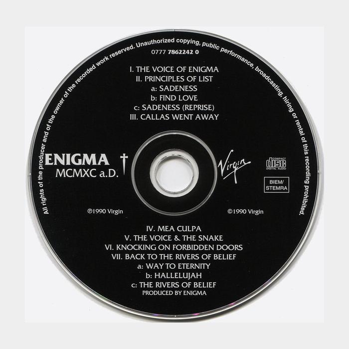 CD Enigma - MCMXC a.D.