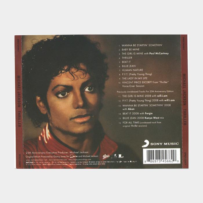 CD Michael Jackson - Thriller 25 Year