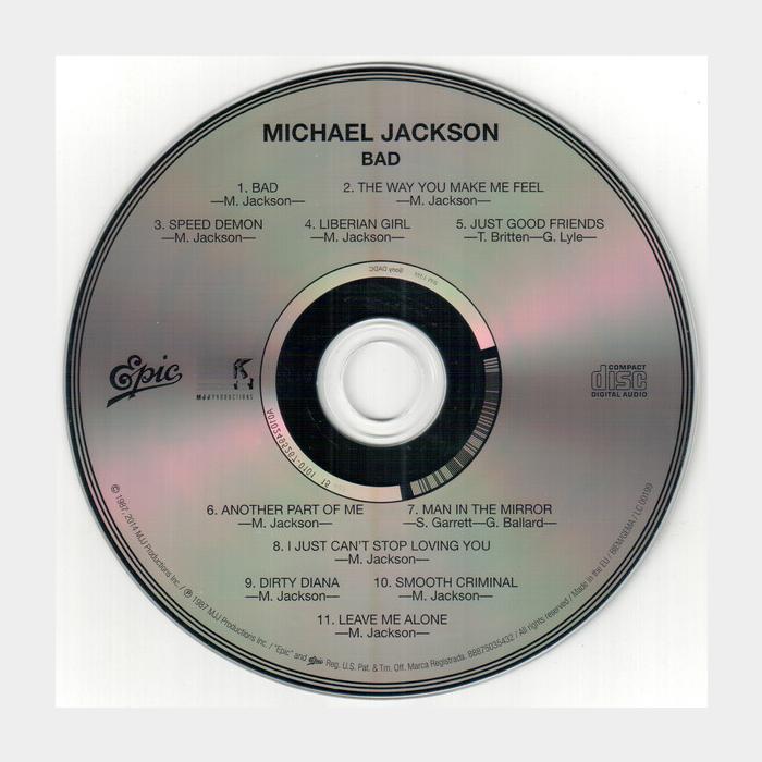 CD Michael Jackson - Bad