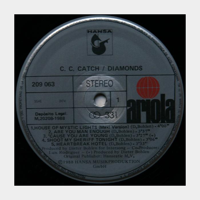 C.C.Catch - Diamonds - Her Greatest Hits (ex/ex-)