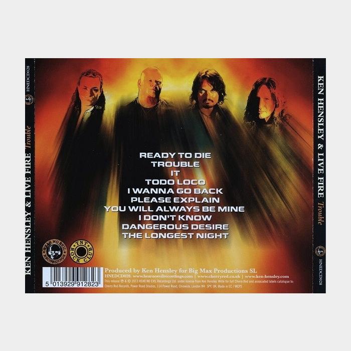 CD Ken Hensley & Live Fire - Trouble