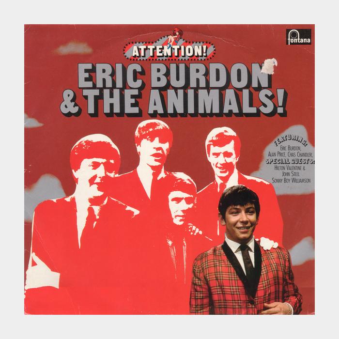 Animals feat Eric Burdon - Attention (ex+/ex+)