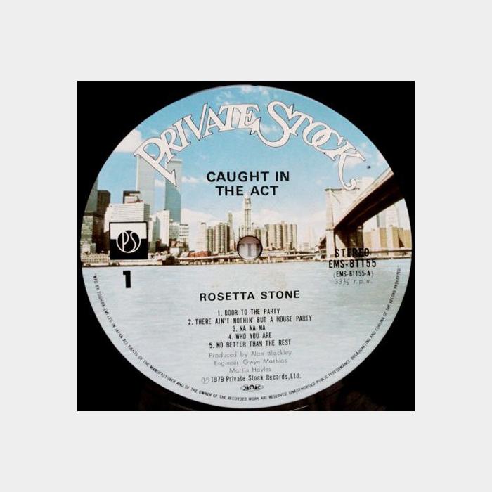 Rosetta Stone – Caught In The Act (ex+/ex+, obi)