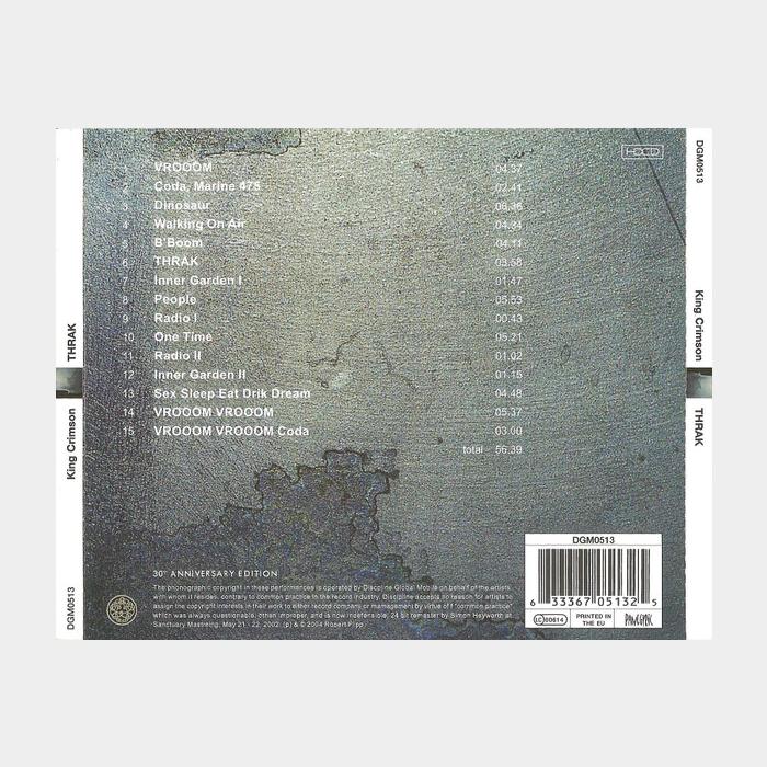 CD King Crimson - Thrack