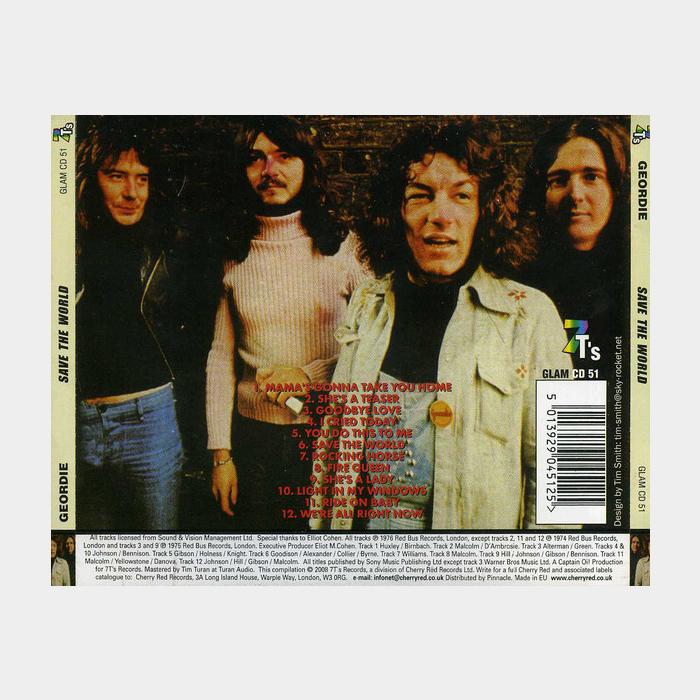 CD Geordie - Save The World