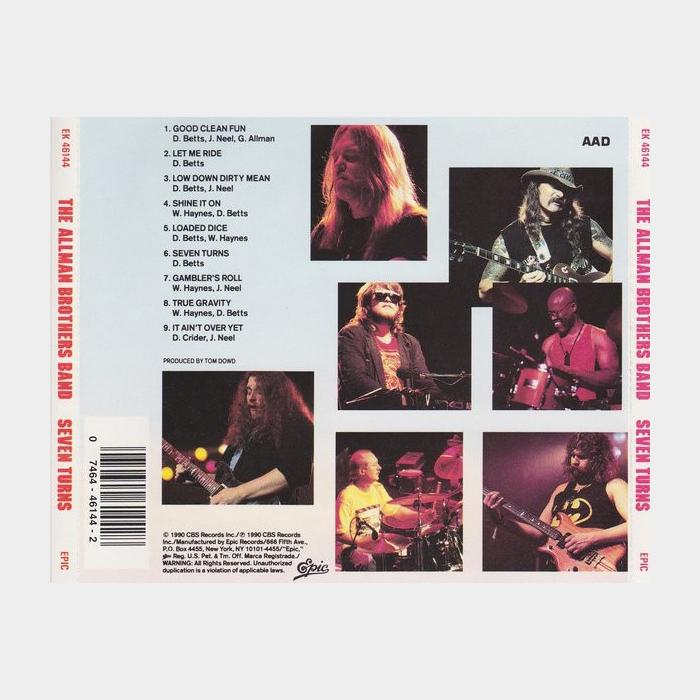 CD Allman Brothers Band - Seven Turns