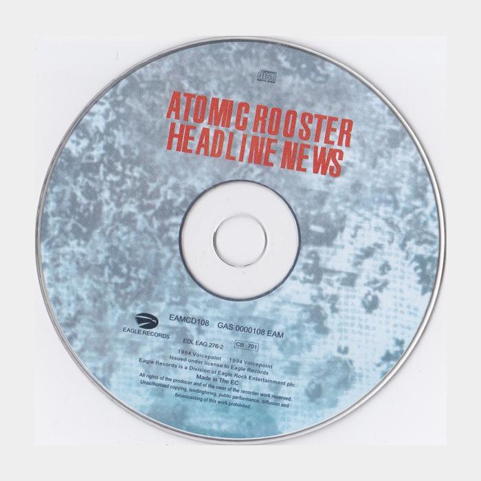 CD Atomic Rooster - Headline News