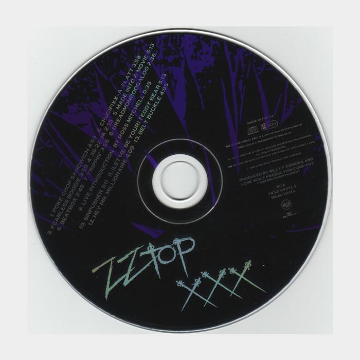 CD ZZ Top - XXX