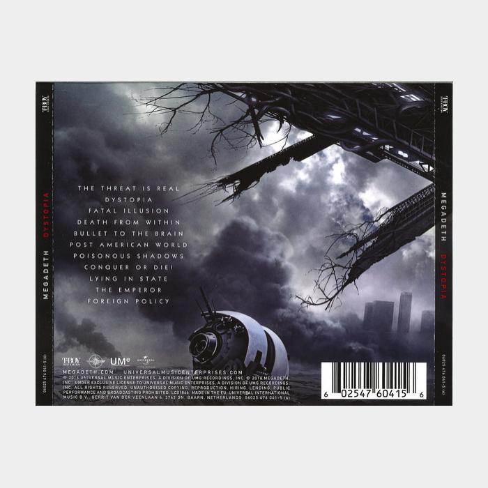 CD Megadeth - Dystopia