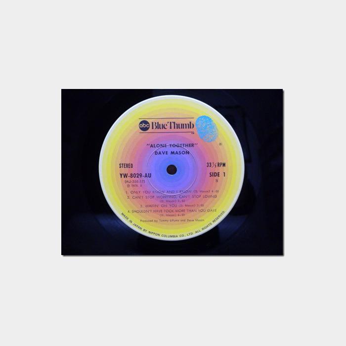 Dave Mason - Alone Together (ex+/ex+, obi)