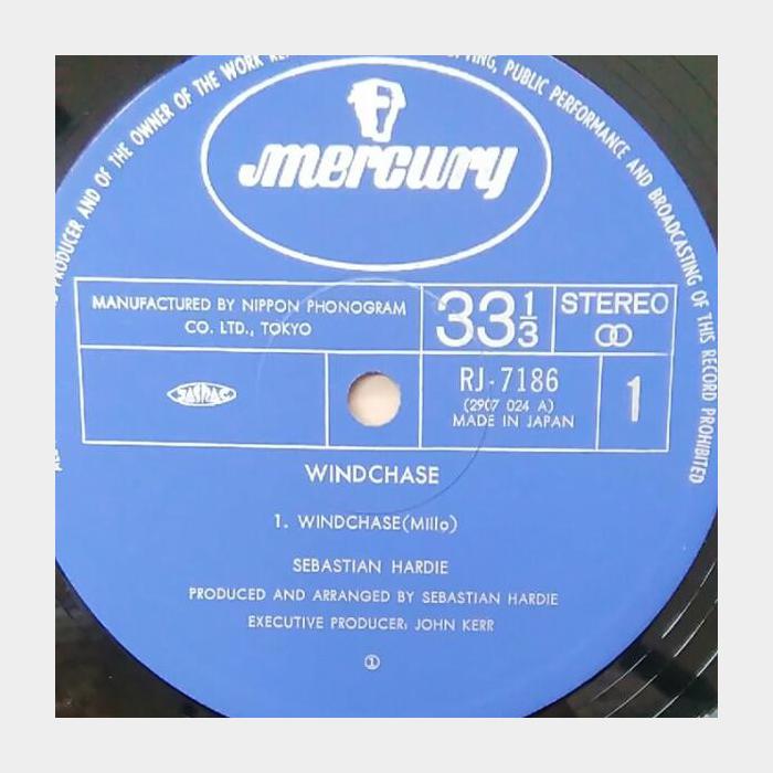 Sebastian Hardie - Windchase (ex+/ex+, obi)