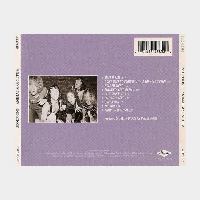 CD Scorpions - Animal Magnetism