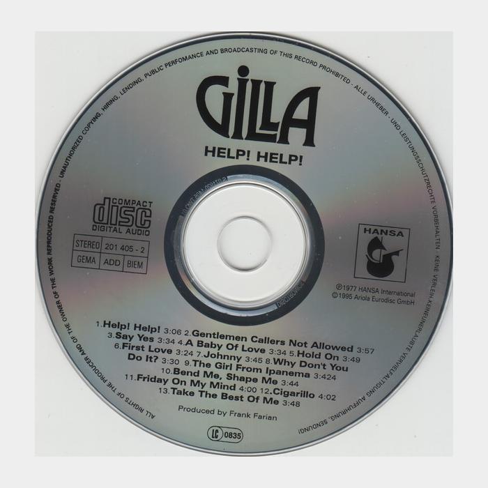 CD Gilla - Help! Help!