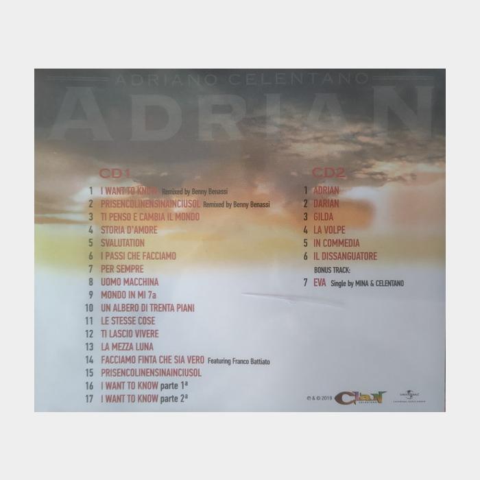 CD Adriano Celentano - Adrian 2CD