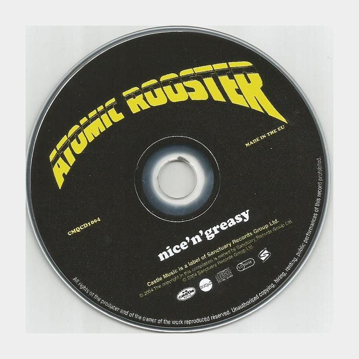 CD Atomic Rooster - Nice'N'Greasy