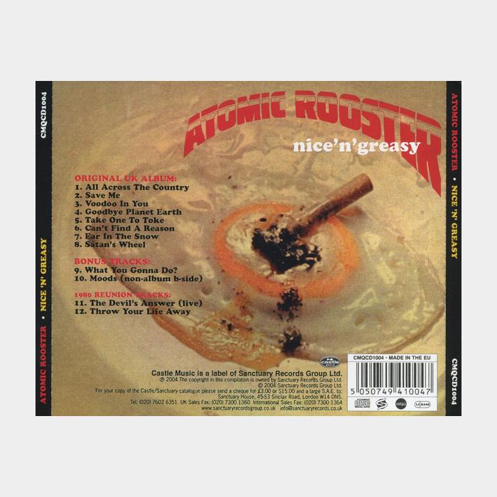 CD Atomic Rooster - Nice'N'Greasy