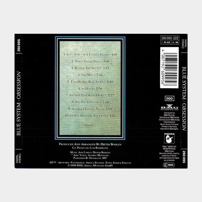 CD Blue System - Obsession
