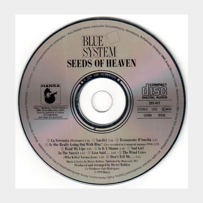 CD Blue System - Seeds Of Heaven