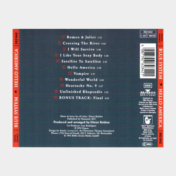 CD Blue System - Hello America