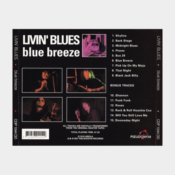 CD Livin' Blues - Blue Breeze