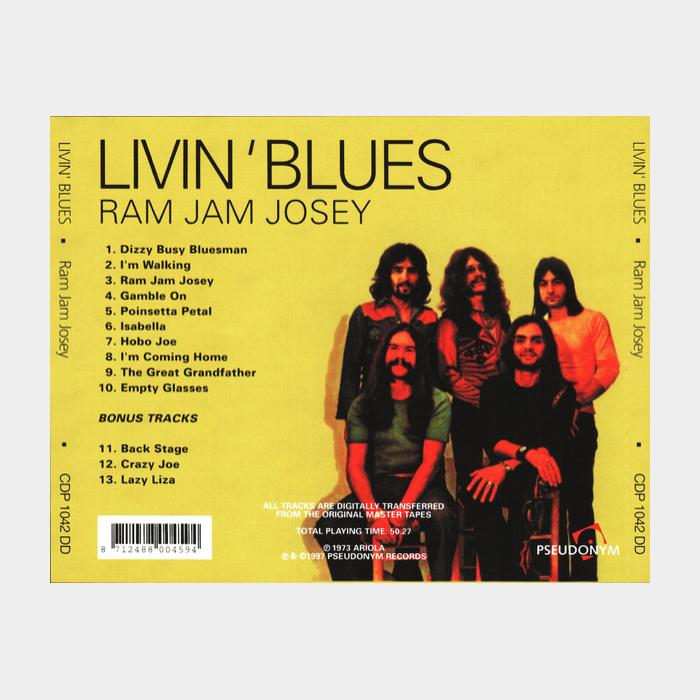 CD Livin' Blues - Ram Jam Josey