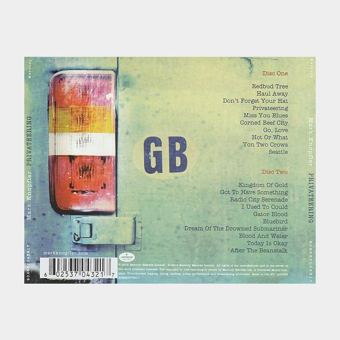 CD Mark Knopfler - Privateering 2CD