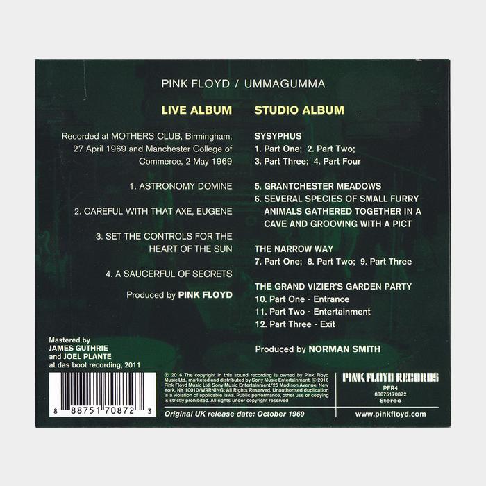 CD Pink Floyd - Ummagumma 2CD