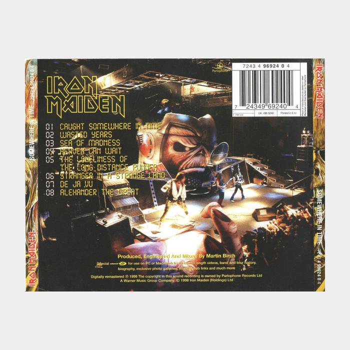 CD Iron Maiden - Somewhere In Time