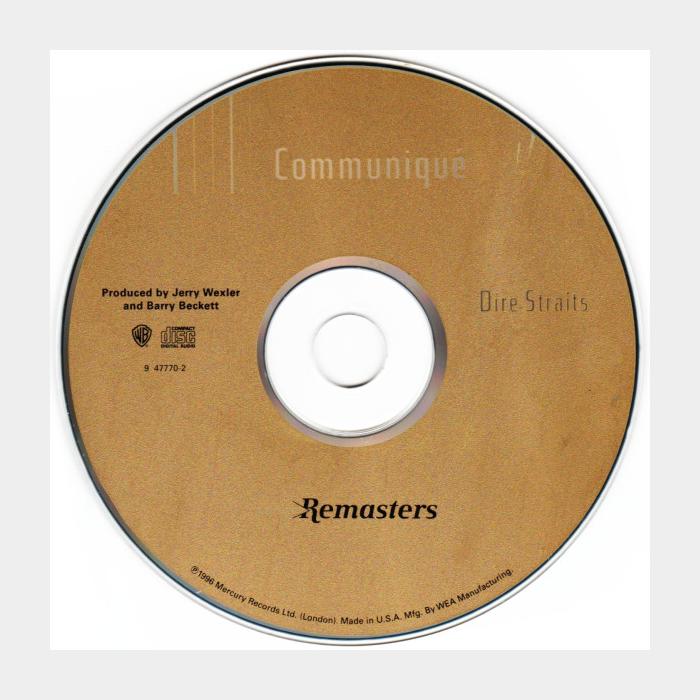 CD Dire Straits - Communique
