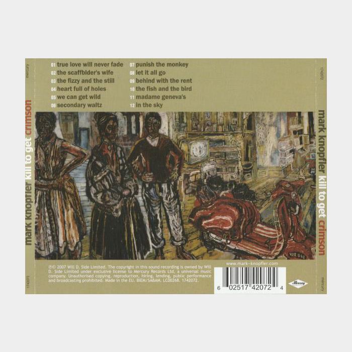 CD Mark Knopfler - Kill To Get Crimson