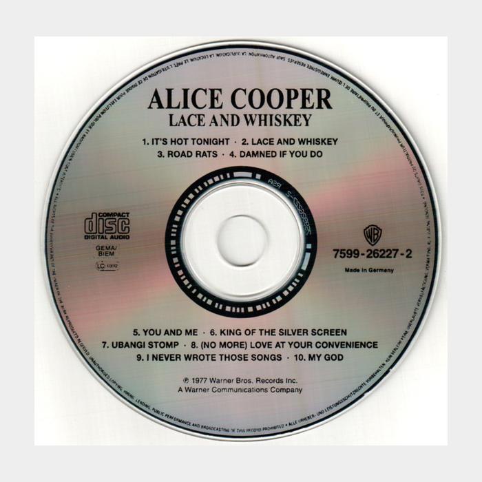 CD Alice Cooper - Lace And Whiskey