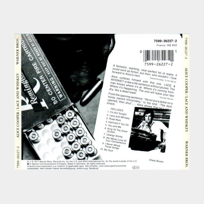 CD Alice Cooper - Lace And Whiskey