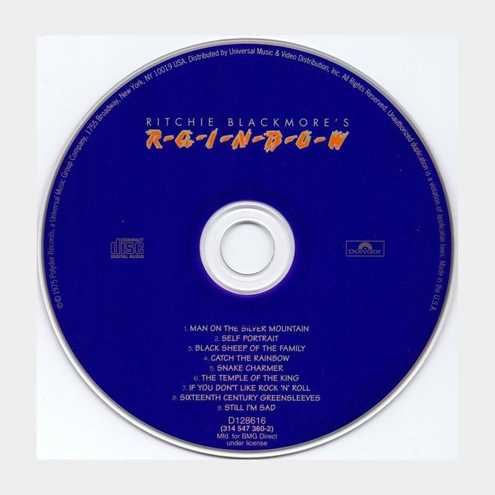 CD Rainbow - Ritchie Blackmore's Rainbow