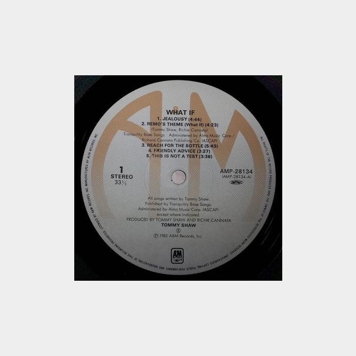 Tommy Shaw - What If (ex+/ex+, obi)