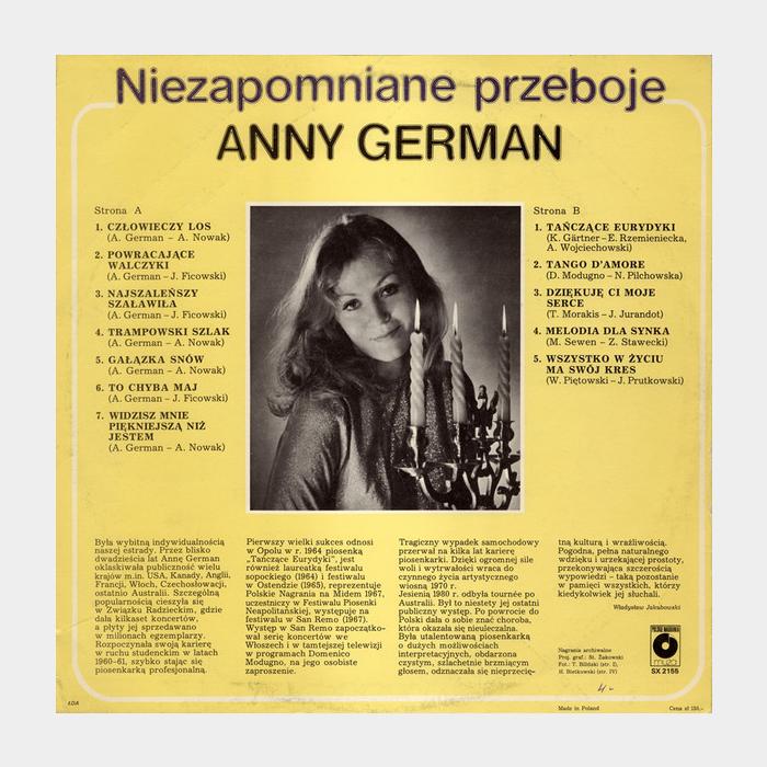 Анна Герман - Niezapomniane Przeboje (ex-/ex, звучит на ex)