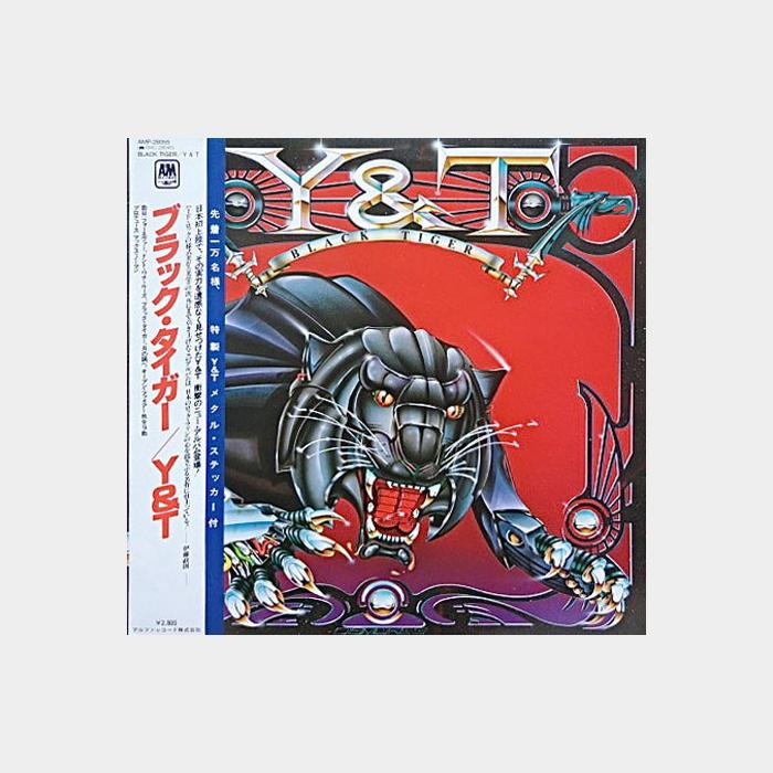 Y&T - Black Tiger (ex+/ex+, obi)