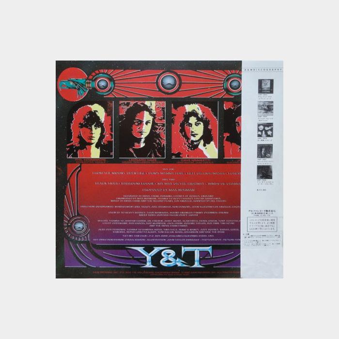 Y&T - Black Tiger (ex+/ex+, obi)