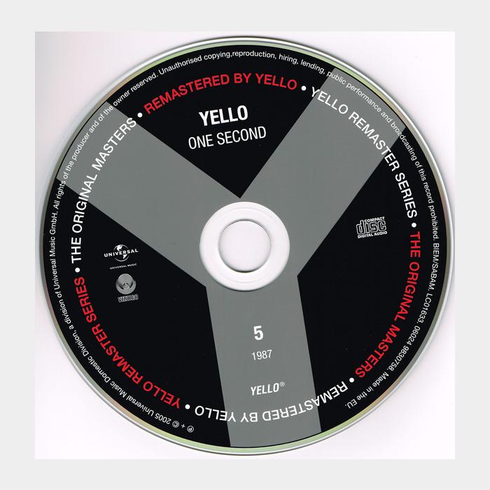 CD Yello - One Second