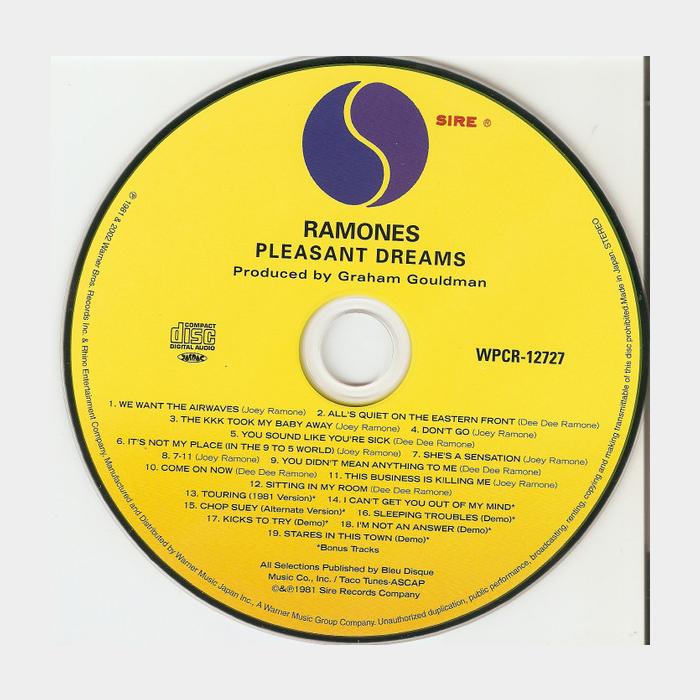 MV Ramones - Pleasant Dreams
