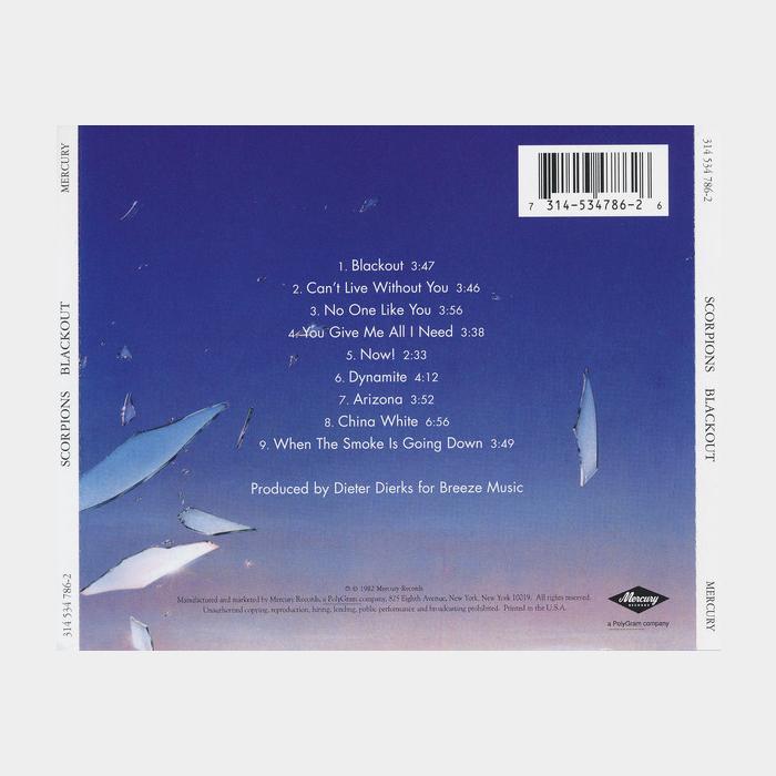 CD Scorpions - Blackout