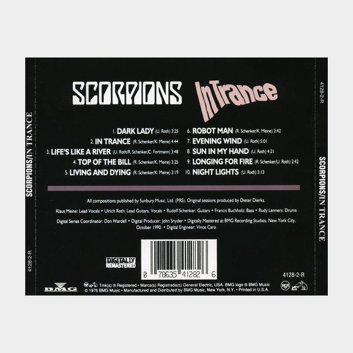 CD Scorpions - In Trance
