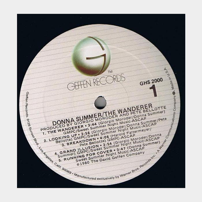 Donna Summer - The Wanderer (ex+/ex+, shrink)